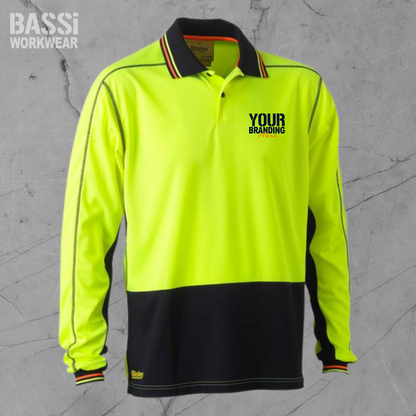 HI VIS POLYESTER MESH POLO