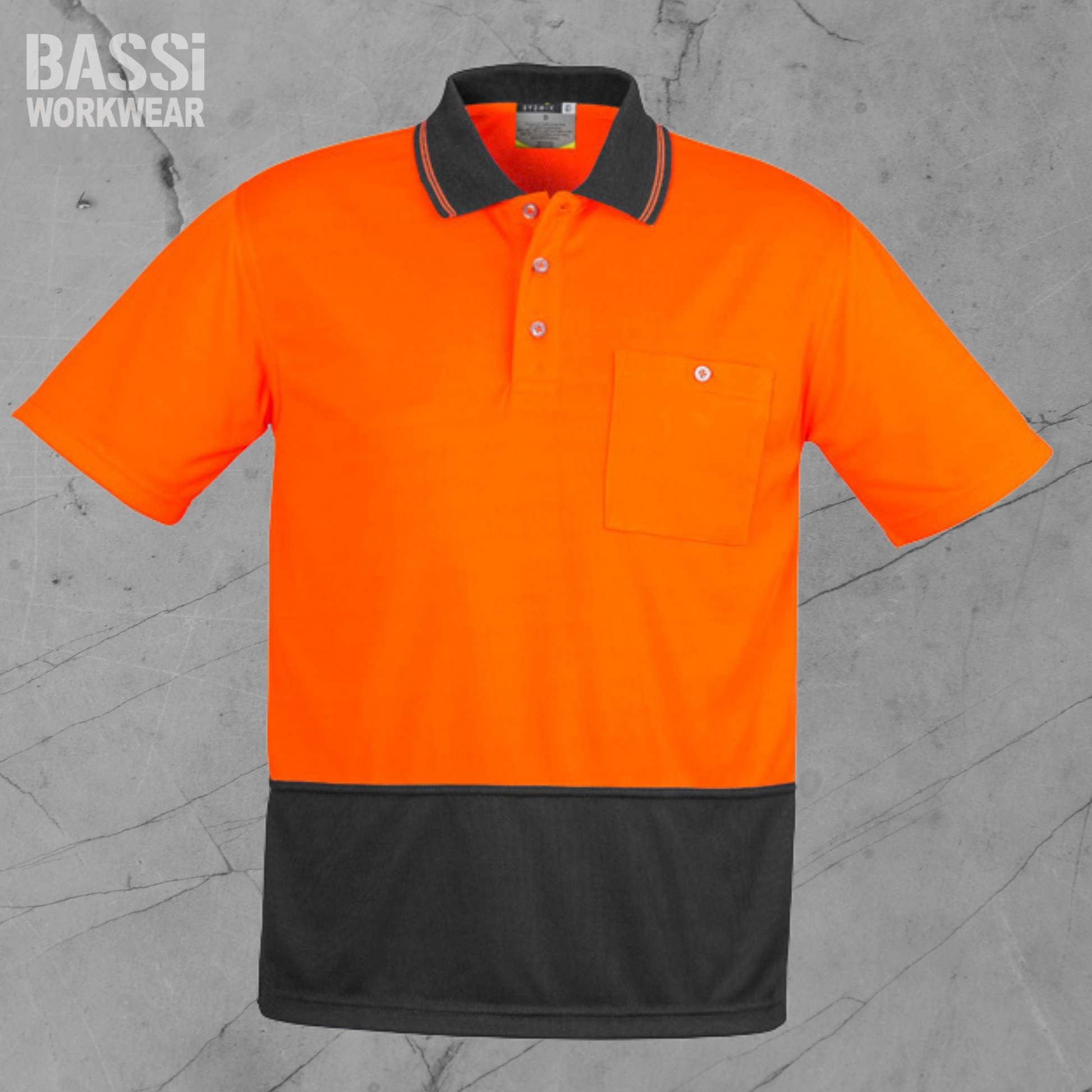 Hi Vis Basic Short Sleeve Polo