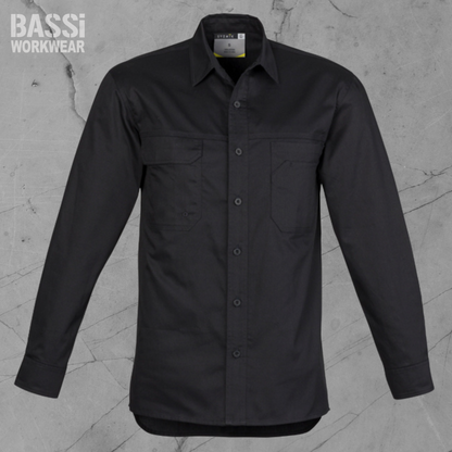 Mens Lightweight Tradie Long Sleeve Shirt