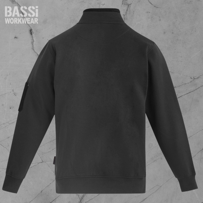 Unisex 1/4 Zip Brushed Fleece Pullover