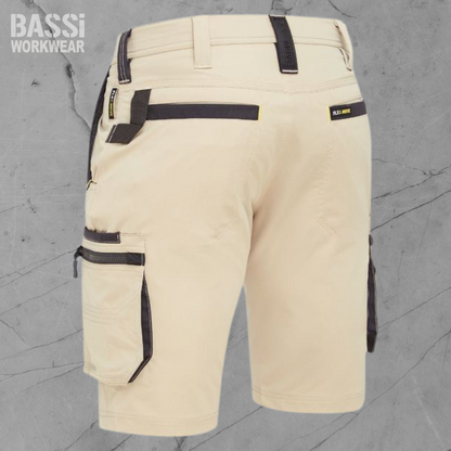 FLX & MOVE 4-Way Stretch Zip Cargo Short