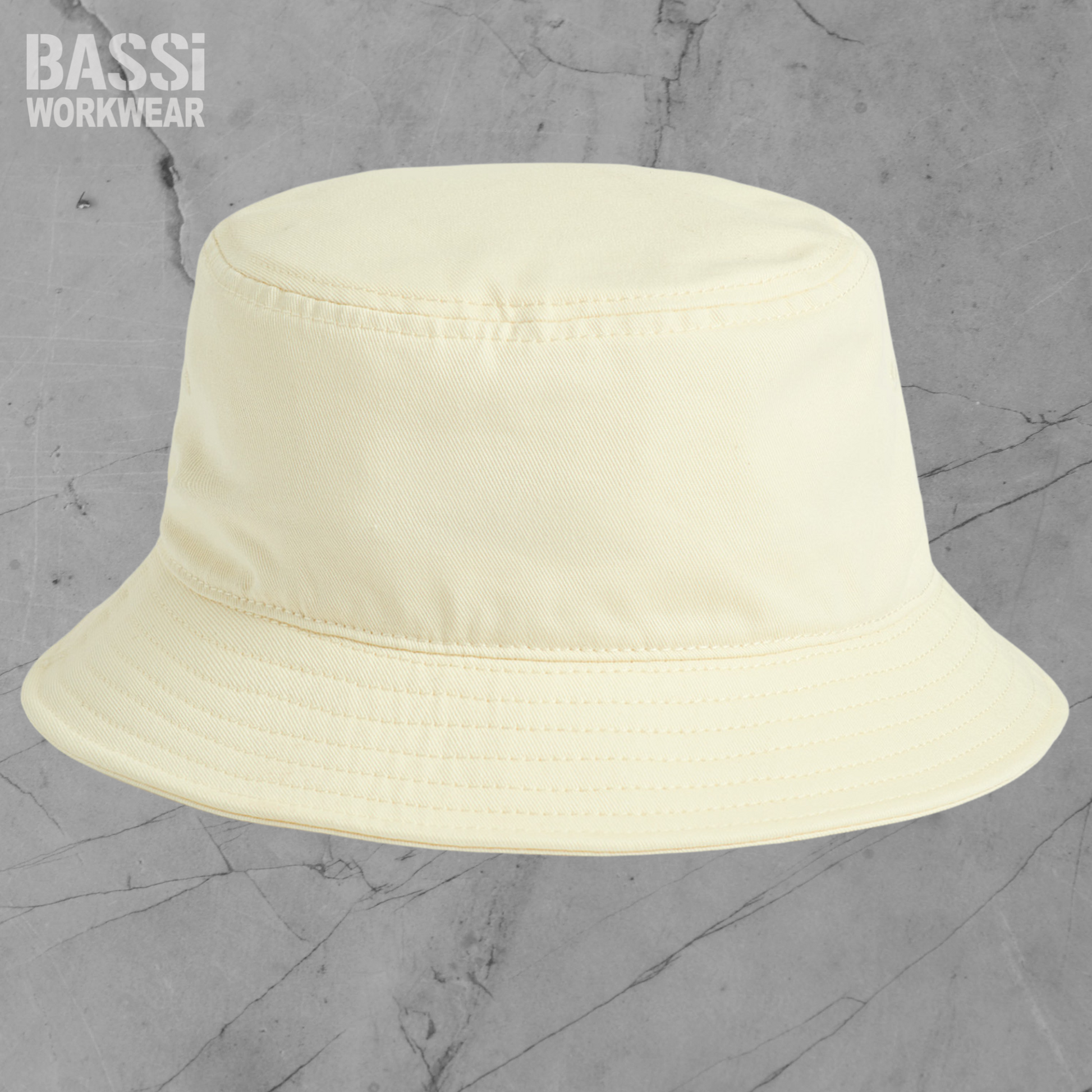 cream bucket hat