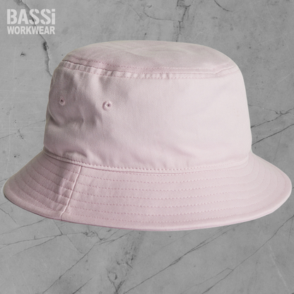 pink bucket hat