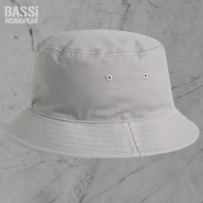 light grey bucket hat